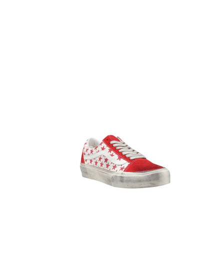 Vans Red Suede Leather Sneaker
