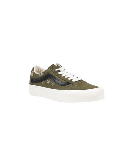 Vans Green Leather Sneaker