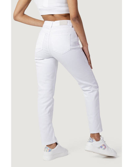 Only White Cotton Mom Jeans