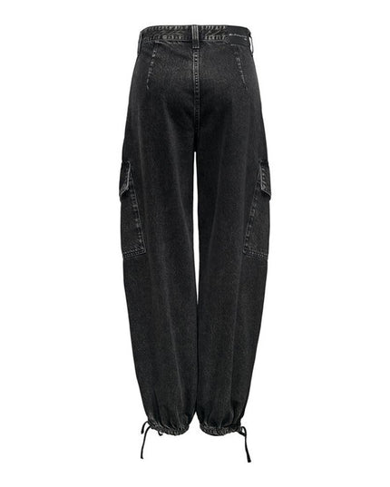 Only Black Cotton Boyfriend Jeans