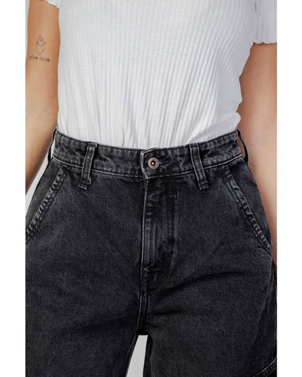 Only Black Cotton Boyfriend Jeans