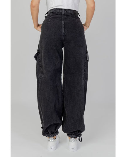 Only Black Cotton Boyfriend Jeans