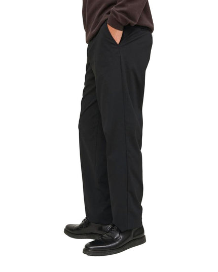 Jack Jones Black Recycled Polyester Casual Pants