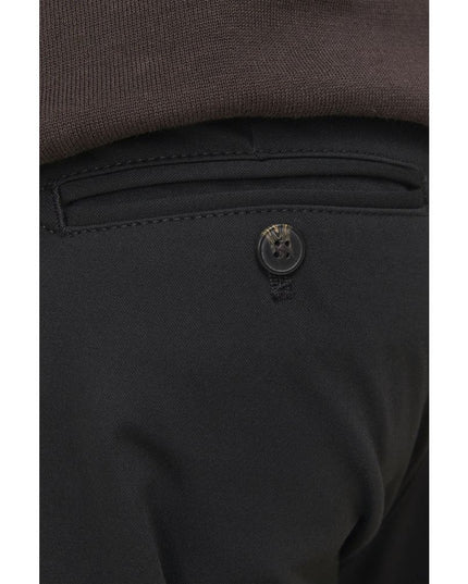 Jack Jones Black Recycled Polyester Casual Pants
