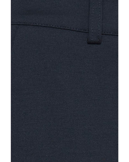 ICHI Blue Recycled Polyester Dress Pants