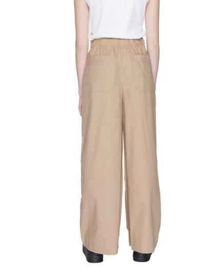 Blauer Beige Cotton Casual Pants