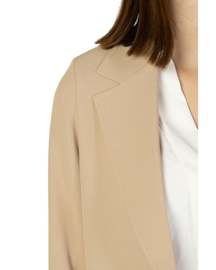 Sandro Ferrone Beige Polyester Blazer