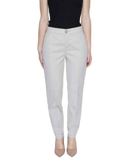 Street One Beige Cotton Pant