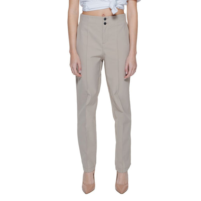 Street One Beige Polyamide Pant