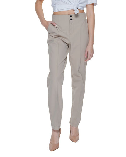 Street One Beige Polyamide Pant
