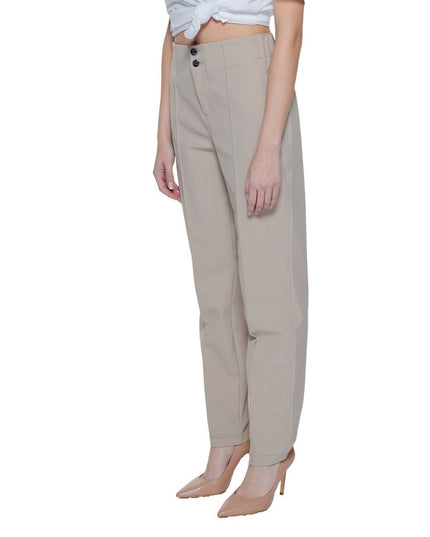 Street One Beige Polyamide Pant