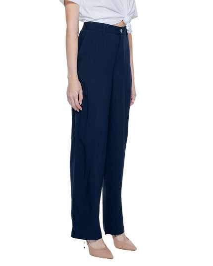 Street One Blue Viscose Pant