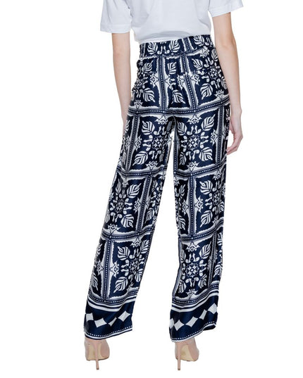 Street One Blue Viscose Pant