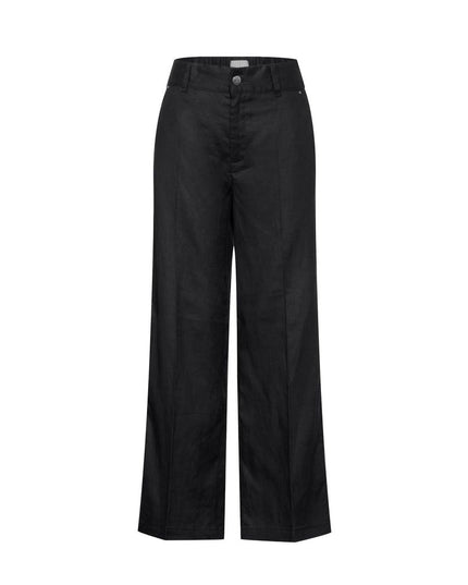 Street One Black Linen Pant