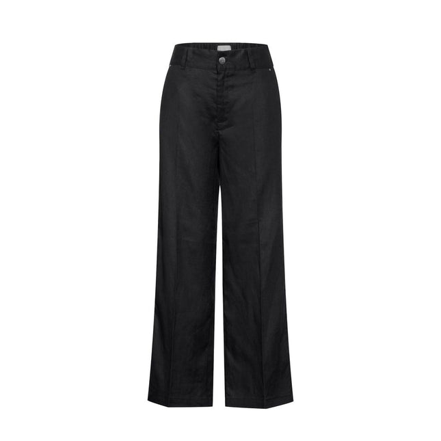Street One Black Linen Pant