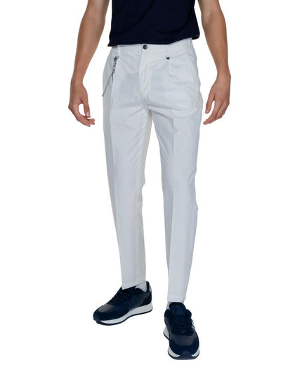 Antony Morato White Cotton Casual Pants