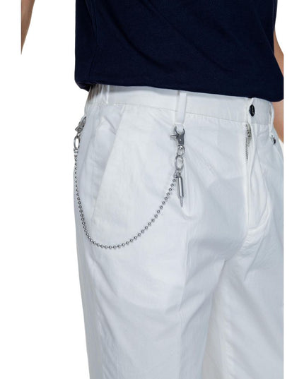 Antony Morato White Cotton Casual Pants