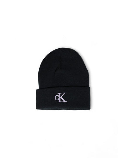 Calvin Klein Jeans Black Recycled Polyester Cap (Baseball Hat)