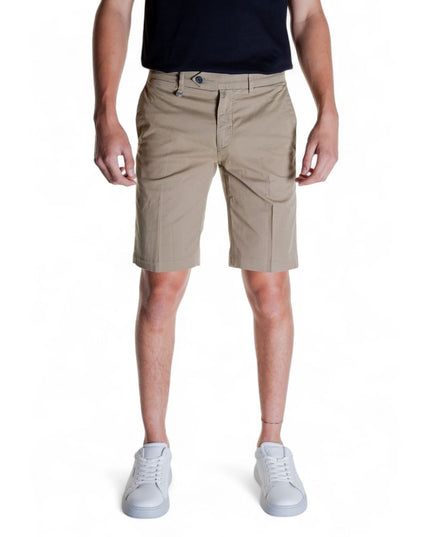 Antony Morato Beige Cotton Bermuda Shorts