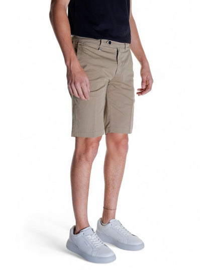 Antony Morato Beige Cotton Bermuda Shorts