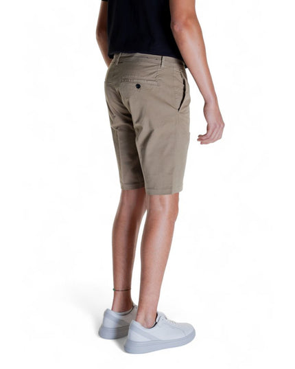 Antony Morato Beige Cotton Bermuda Shorts