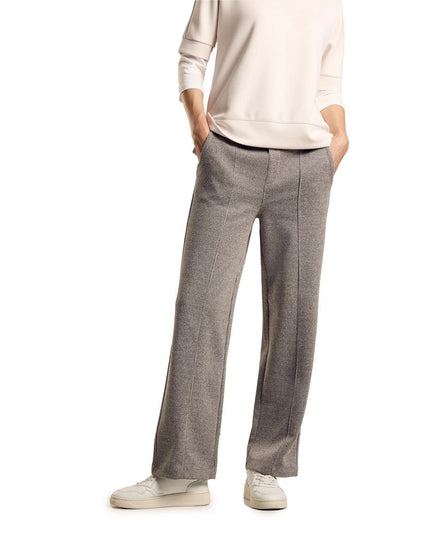 Street One Black Viscose Casual Pants