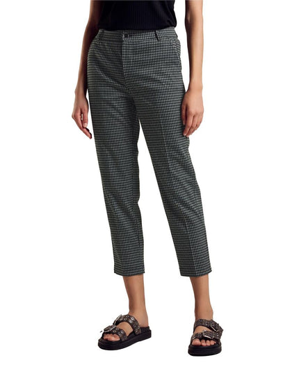 Street One Green Polyester Chino Pants