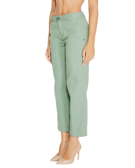 Street One Turquoise Cotton Chino Pants