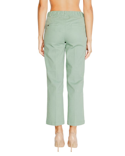 Street One Turquoise Cotton Chino Pants