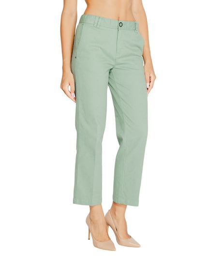 Street One Turquoise Cotton Chino Pants