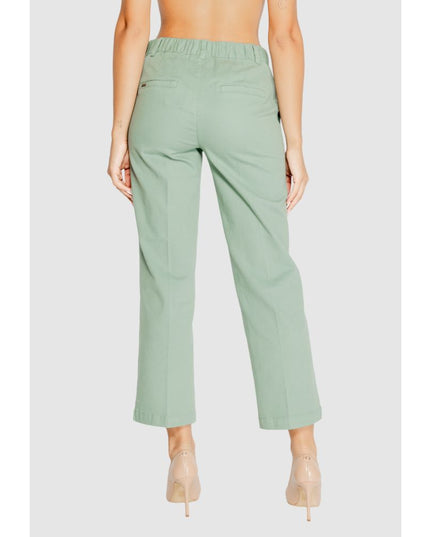 Street One Turquoise Cotton Chino Pants