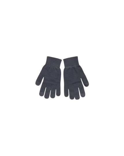 Pieces Gray Recycled Polyester Gloves
