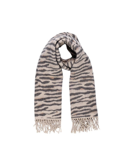 Pieces Beige Marabou Scarf