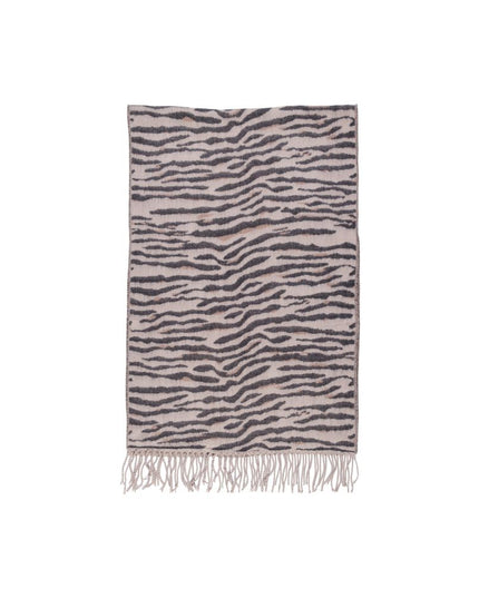 Pieces Beige Marabou Scarf
