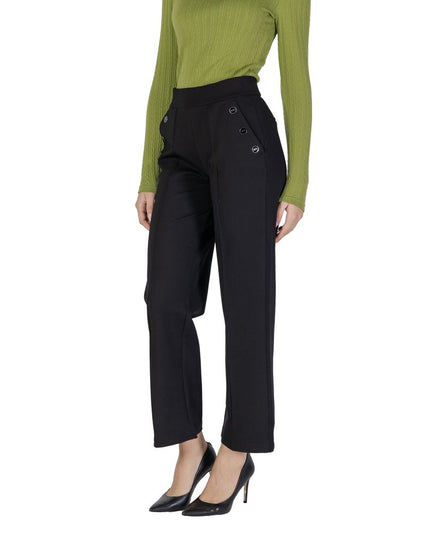 Street One Black Viscose Pants