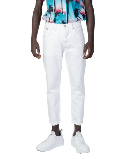 Antony Morato White Cotton Skinny Jeans