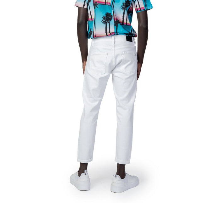 Antony Morato White Cotton Skinny Jeans
