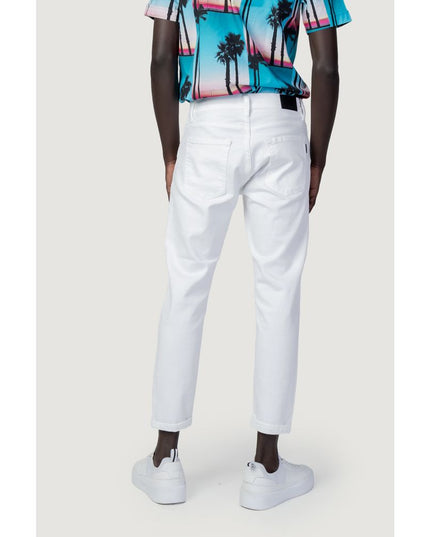 Antony Morato White Cotton Skinny Jeans