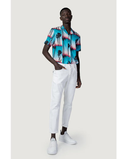 Antony Morato White Cotton Skinny Jeans