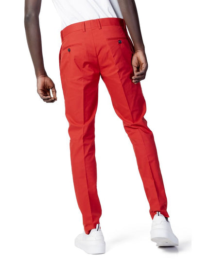 Antony Morato Red Cotton Pants