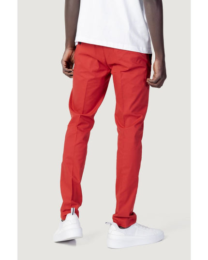 Antony Morato Red Cotton Pants