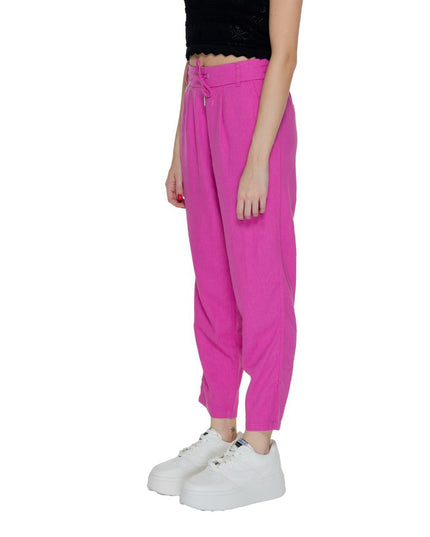 Only Multicolor Linen Casual Pants