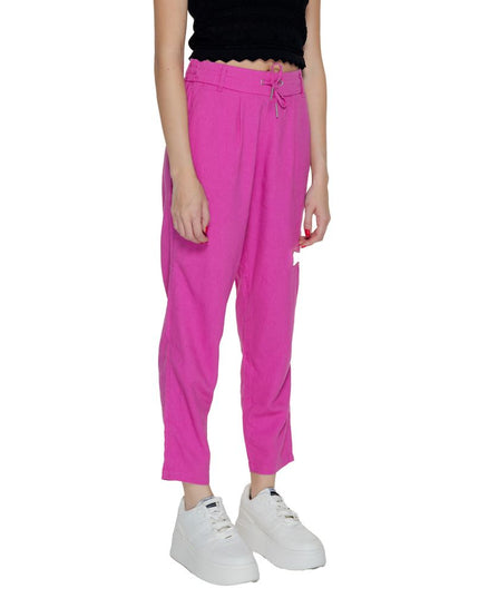 Only Multicolor Linen Casual Pants