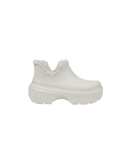 Crocs White Croslite Ankle Boots