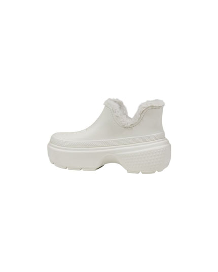 Crocs White Croslite Ankle Boots