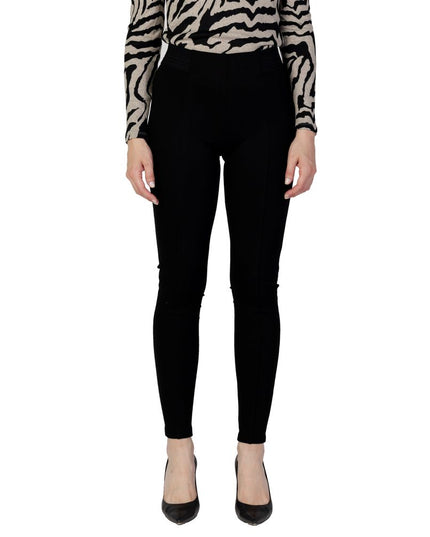 Only Black Viscose Leggings