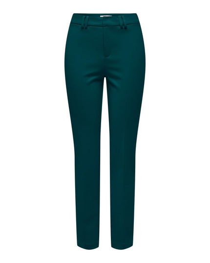 Only Green Polyester Casual Pants
