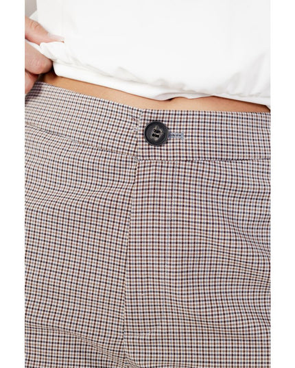 Only Beige Polyester Flared Pants