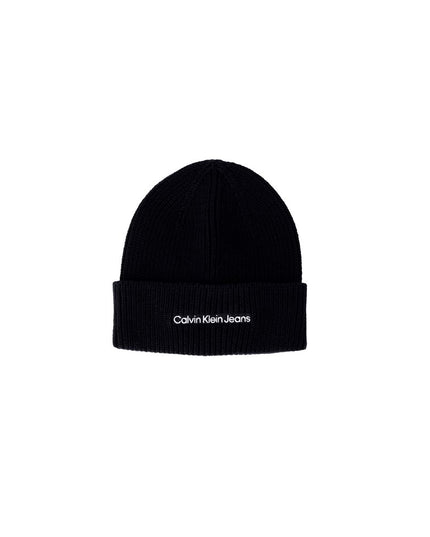 Calvin Klein Jeans Black Cotton Cap (Baseball Hat)