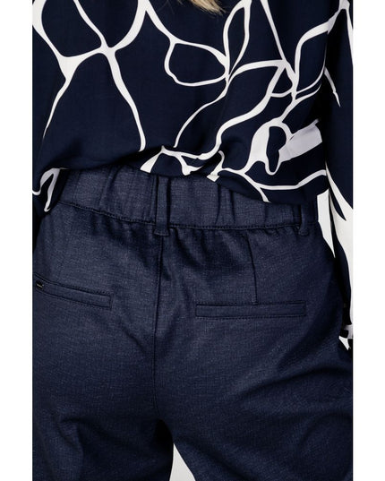 Street One Blue Viscose Pant